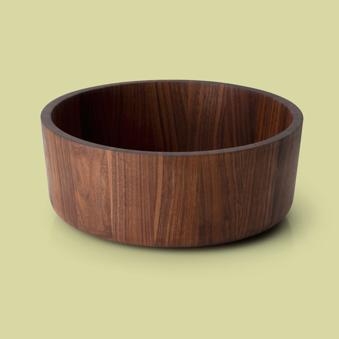 Continenta Ensaladera diámetro 26 cm altura 10,3 cm de Madera de Nogal Aceitada Continenta Ensaladera diámetro 26 cm altura 10,3 cm de Madera de Nogal Aceitada